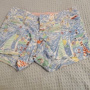 Lilly Pulitzer Callahan Short “Get Nauti” Size 0